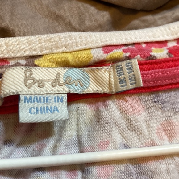 Cute Boden floral print dress with pockets - Picture 3 of 6